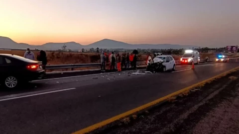 accidente vía atlixcáyotl muere policía febrero 2023