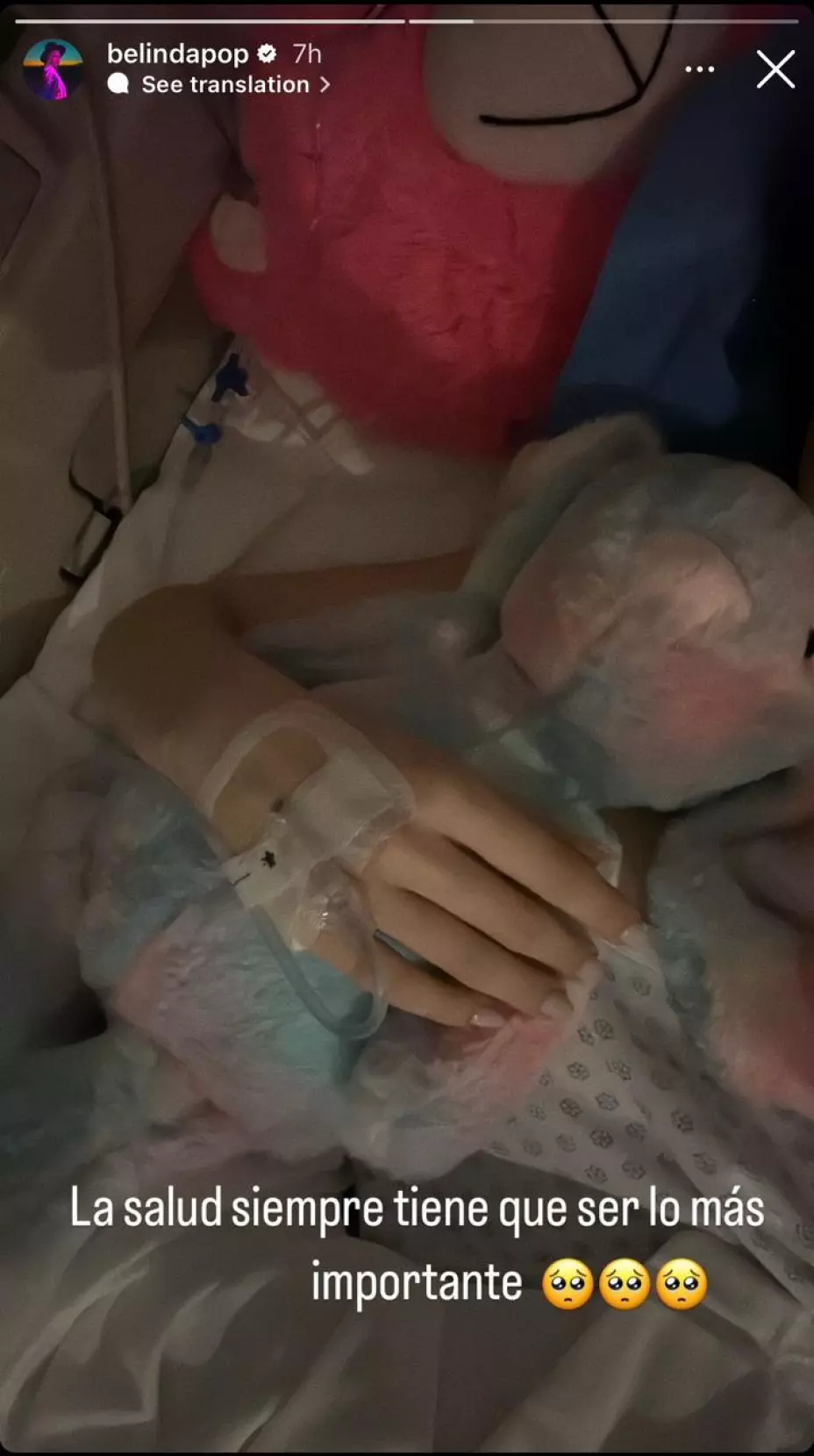 Hospitalizan a Belinda de emergencia y cancela sus próximos conciertos; esto sabemos