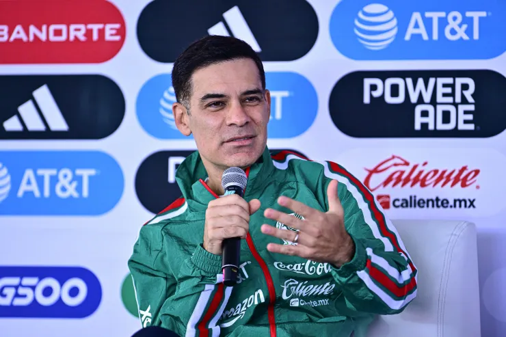 Rafa Márquez en su presentación como DT de la Selección Mexicana