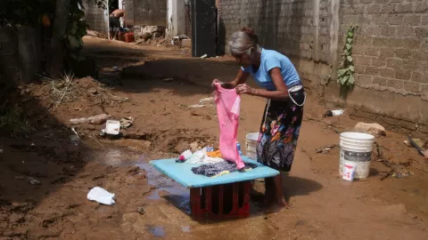 Impacto del huracán “John” en Guerrero