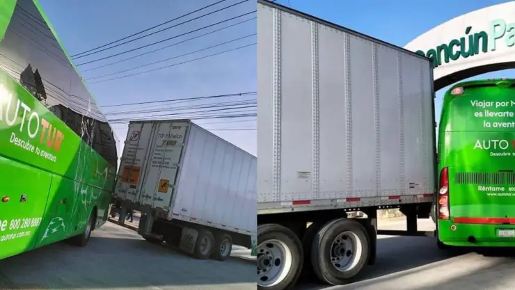 Choque HOY 10 de septiembre en Cancún causa bloqueo en la Colosio; hay tráfico.jpg