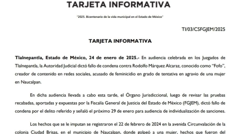 Fofo Márquez: ¿Cuántos años pasará en prisión tras ser declarado culpable? Esto se sabe