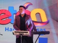 Gran ambiente se vivió durante la presentación.