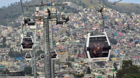 Estaciones del mexicable Naucalpan - Cuatro Caminos