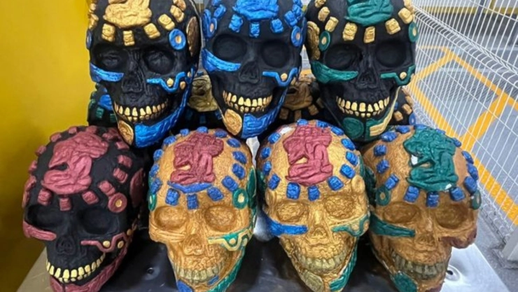 Localizan droga dentro de artesanías que iban a ser enviadas a Australia