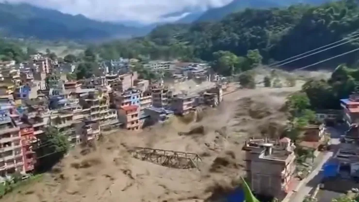 Inundaciones en Nepal