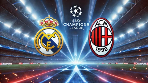 Real madrid vs Milán Champions IA