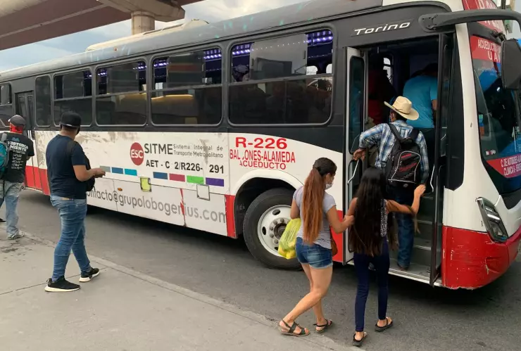 Quejas de usuarios del transporte urbano