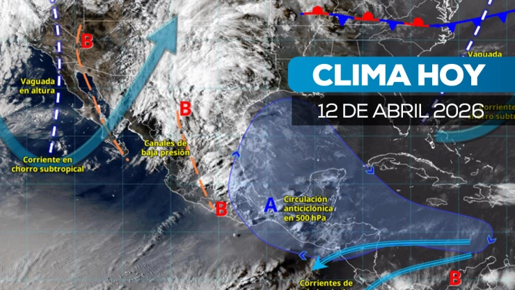 Pronóstico del clima en México: lluvias intensas, granizo, vientos fuertes y ola de calor