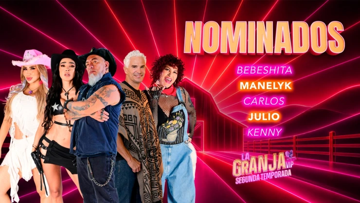 OFICIAL Lista definitiva de NOMINADOS en la tercera semana de La Granja VIP; uno de ellos será eliminado este domingo.jpeg