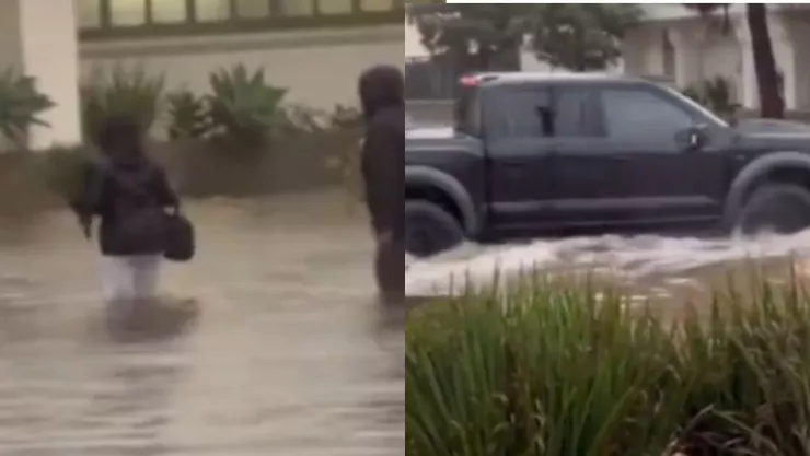 Tormenta en California ocasiona inundaciones en Snata Bárbara y Los Ángeles