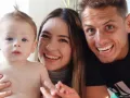 Sarah Kohan y Javier Hernández.