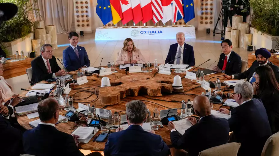 Líderes del G7 en Borgo Egnazia, Italia.