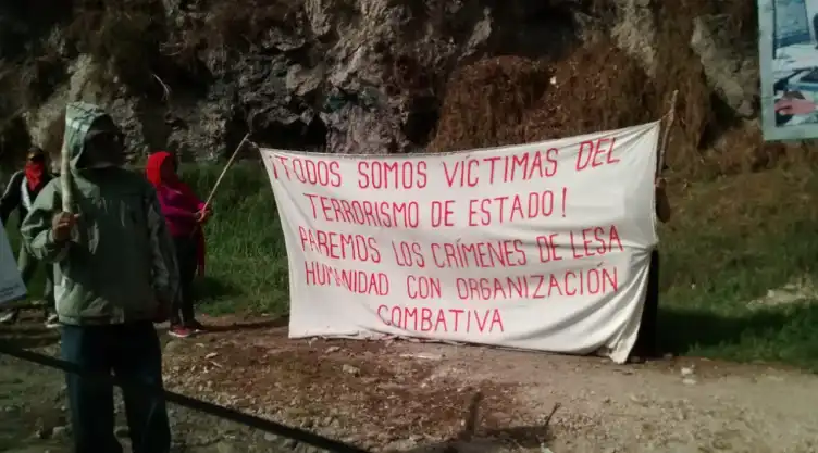 Protesta en Chiapas