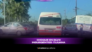 Choque en Blvd. Insurgentes