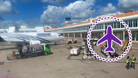 Estos son los vuelos programados en el aeropuerto de Cancún HOY 2 de marzo de 2026.webp