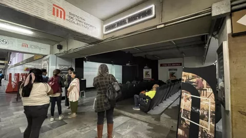 Sala secreta de cine Metro CDMX