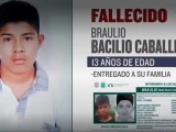 Braulio de 13 años desapareció y murió en septiembre de 2016 en Pantitlán