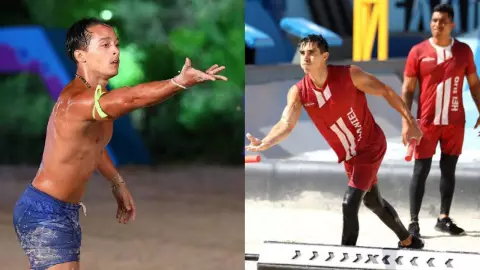 Exatlón México_ Daniel Corral lamenta la eliminación de Ernesto Cázeres