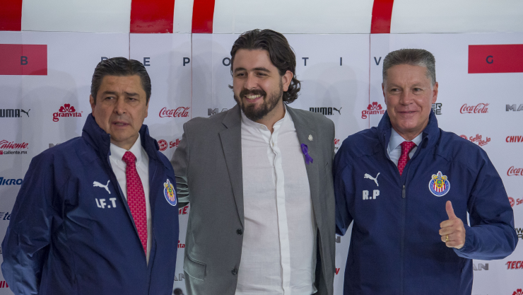 Luis Fernando Tena, Amaury Vergara y Ricardo Peláez