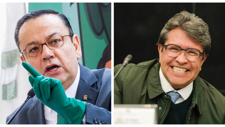 Germán Martínez Ricardo Monreal debate Senado