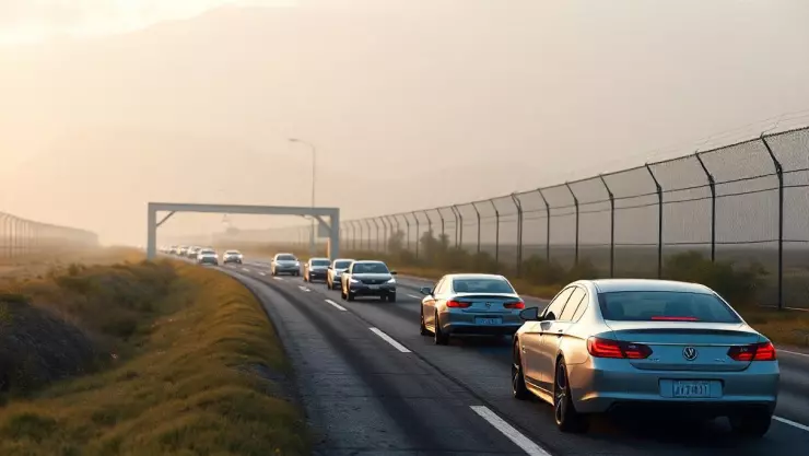 Garitas de Tijuana hoy lunes hay neblina y tráfico