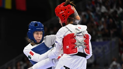 Daniela Souza octavos taekwondo París 2024