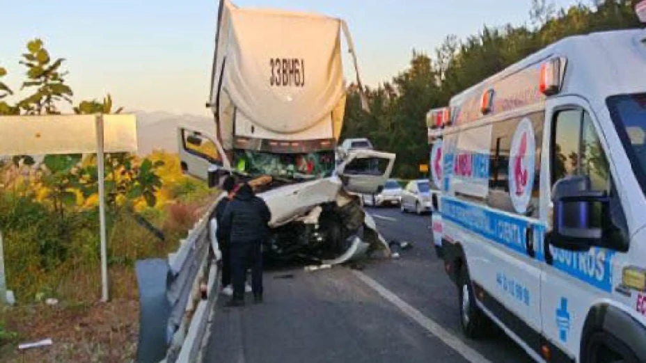 Accidente Autopista Siglo XXI hoy jueves 13 noviembre