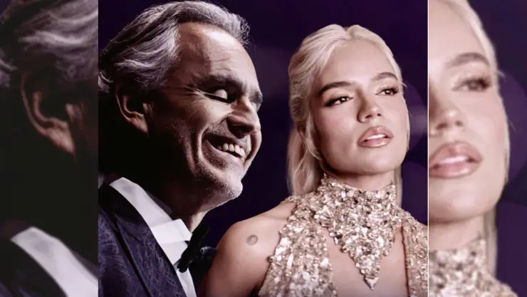 ¡PODEROSA VERSIÓN! Karol G y Andrea Bocelli se unen con la nueva versión de ‘Vivo por ella’; escúchala aquí | VIDEO