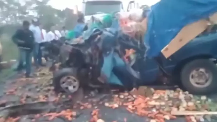 Tráfico pesado por accidente en carretera federal 180; video.jpg