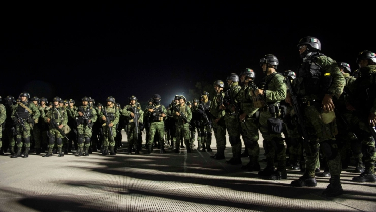 Fuerza militar de México en Sinaloa