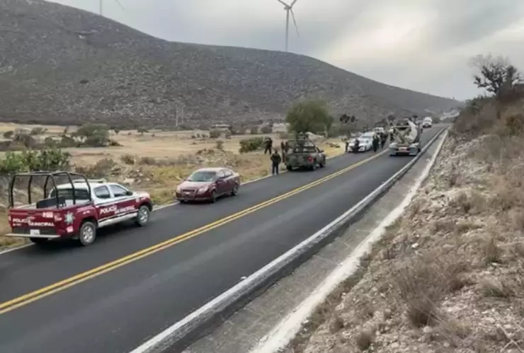 Hallan bolsas con restos humanos a un costado de la carretera Azumbilla-El Seco hoy