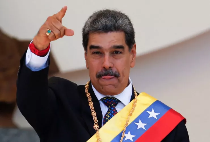 Nicol&aacute;s Maduro en Venezuela.