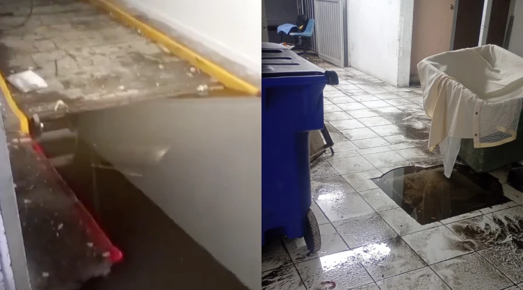 Bajo el lodo y el agua: Filtran imágenes de hospital del ISSSTE inundado en Hermosillo, Sonora, tras lluvias