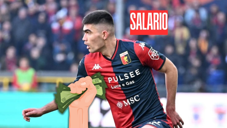 Johan Vásquez: CIFRA EXACTA de su salario en el Genoa de Italia