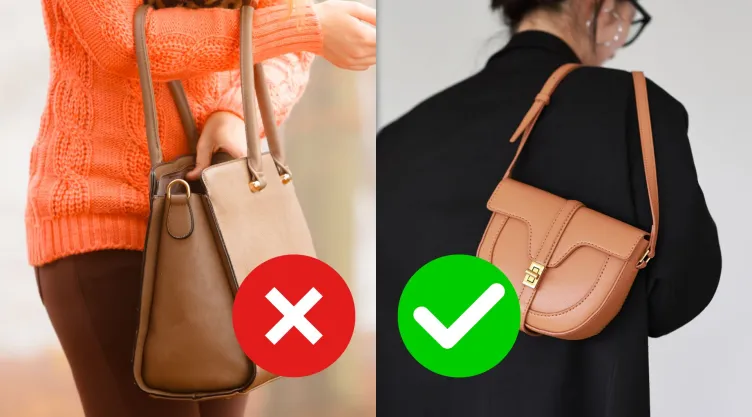 5 alternativas para reemplazar la bolsa de mano tradicional y hacer que tu silueta parezca más estilizada