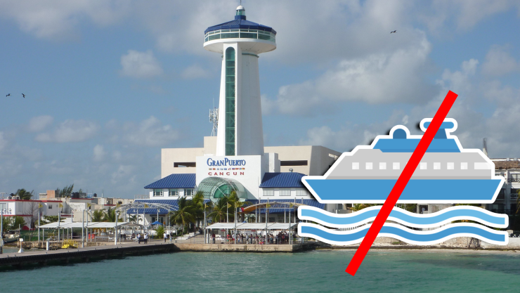 Estos son los puertos cerrados a la navegación en Cancún debido al clima de hoy 11 de noviembre de 2025.webp