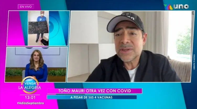 Toño Mauri actualiza su estado de salud en Venga la Alegría.