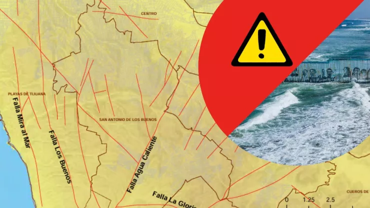 Atlas de Riesgo Tijuana 2025 ¿Por dónde pasan las fallas geológicas?