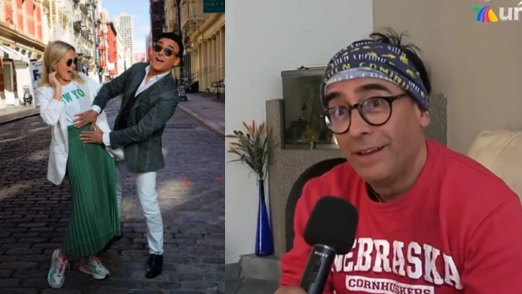 Adal Ramones será papá