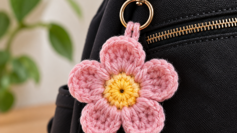 Flor clásica de cinco pétalos