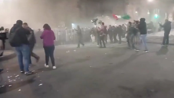 Manifestaciones y marchas en CDMX hoy 10 de septiembre: Trabajadores del Poder Judicial se enfrentan con policías en antigua sede del Senado