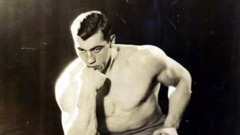 Primo Carnera boxeador italiano