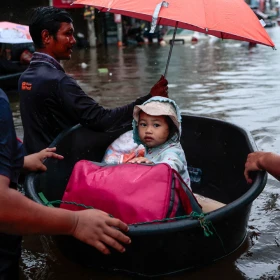 Inundaciones en Bangkok