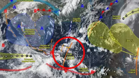 Clima: ¡Prepárate! Lluvias puntuales en Cancún y Quintana Roo hoy por la onda tropical 34