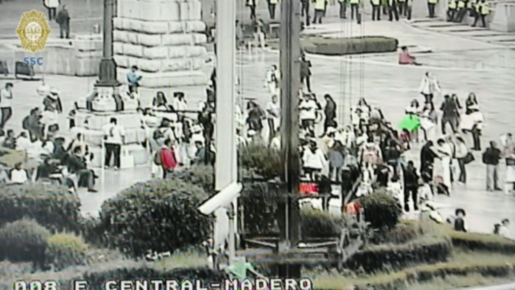 Calles cerradas y bloqueos