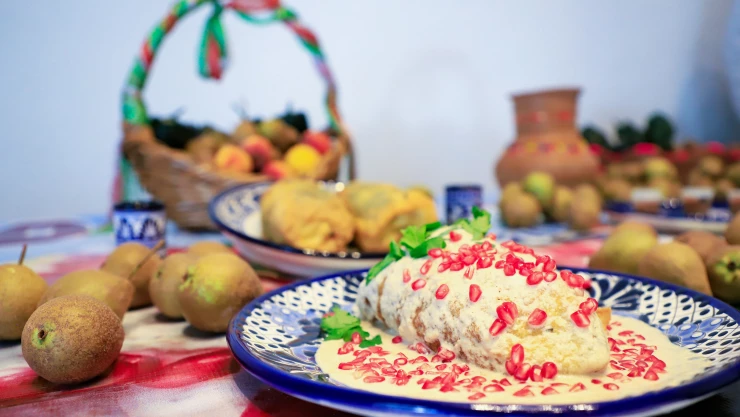 Feria del Chile en Nogada en Calpan, Puebla