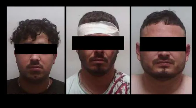 Detenidos en San Luis Río Colorado, Sonora.
