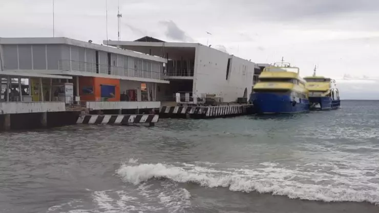 Suspenden cruces a Cozumel ante el fuerte oleaje ocasionado por el frente frío 32