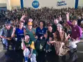 Selfie León con los jóvenes de León, Gto